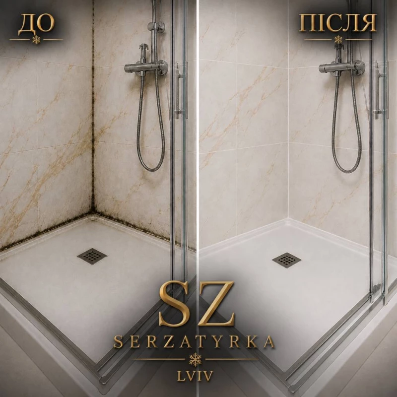 Заміна герметика у ванній Львів | SERZATYRKA, Львів — 12/12